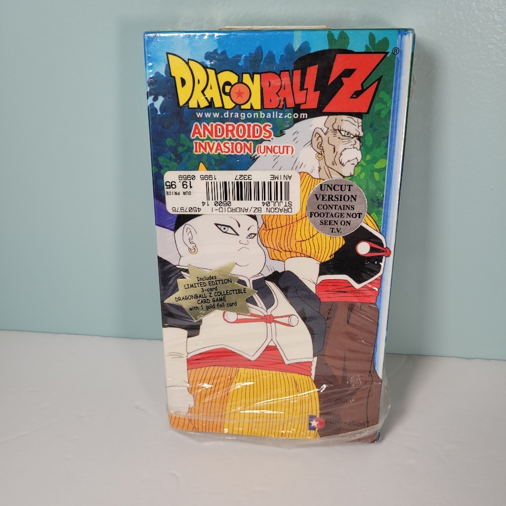 Dragon Ball Z - Androids: Invasion (VHS, 2000, English Dubbed Unedited Version)